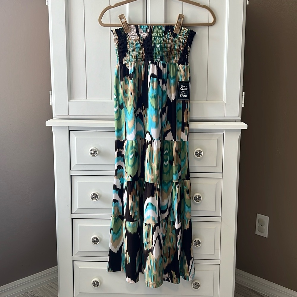 • NWT Copper Key Skirt or Dress (can wear two ways), S •